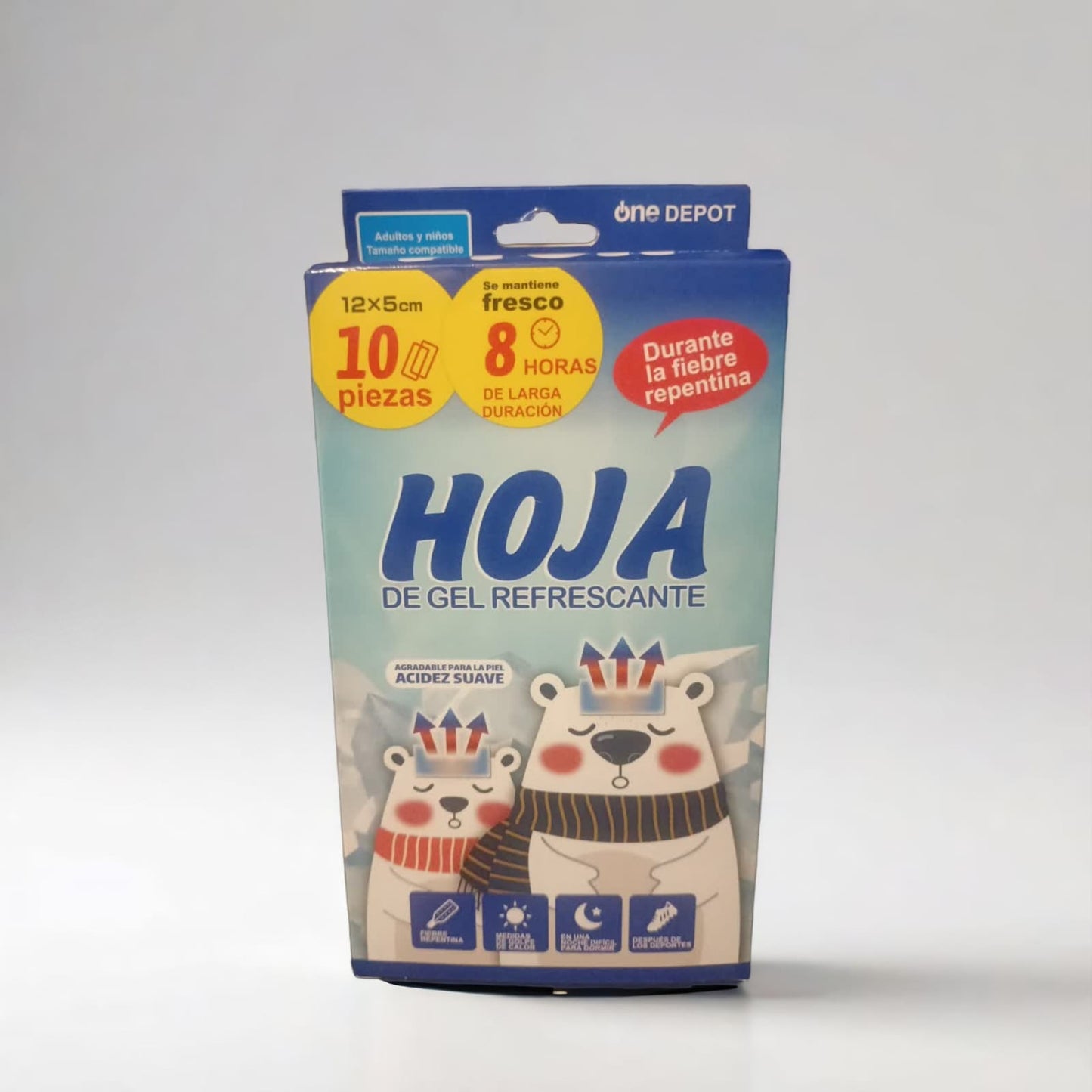 Parche de hoja Gel Refrescante